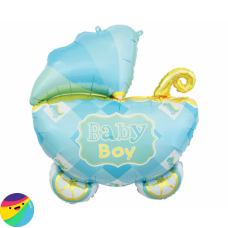 Folija balon - Baby Boy Voziček